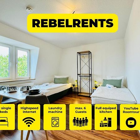 #3 Rebelrents - 6P Apartment, Modern, Stylisch Und Zentral! Zeitz Ngoại thất bức ảnh